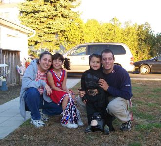 Veronica, Samantha, Anthony and little Anthony Spataro