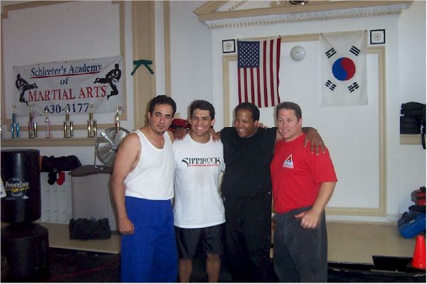 Kuk Sa Nim, Frank Shamrock, Inst. King & Inst. Schleeter 